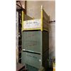 Image 1 : GROUP OF 3 STACKABLE MOBILE STORAGE CRATES