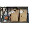Image 2 : 3 SHELVES OF ASSORTED DUCTING COMPONENTS & SCRAP METAL