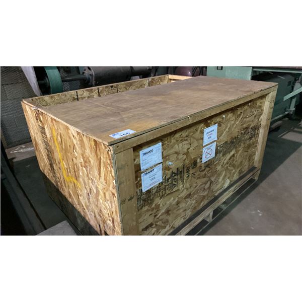 LARGE PALLET CRATE OF ASSORTED DUCTING PARTS/COMPONENTS