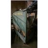 Image 3 : MOBILE ENCLOSED STORAGE CART WITH ASSORTED VENTING/DUCTING COMPONENTS