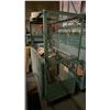 Image 2 : MOBILE ENCLOSED STORAGE CART WITH ASSORTED VENTING/DUCTING COMPONENTS