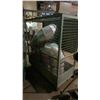 Image 2 : MOBILE ENCLOSED STORAGE CART WITH ASSORTED VENTING/DUCTING COMPONENTS