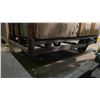 Image 3 : HEAVY DUTY METAL FRAME WOOD TOP MOBILE PLATFORM CART APPROX 4'L