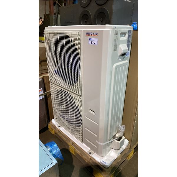 MITS AIR MOE30U-48HFN1-MR0 SIDE DISCHARGE COLD CLIMATE INVERTER HEAT PUMP CONDENSER