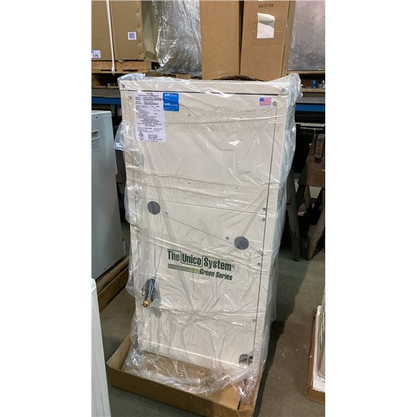 THE UNICO SYSTEM V2430B-1EC2EX VERTICAL AIR HANDLER UNIT