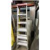 Image 1 : 2 FEATHERLITE 6' LADDERS- FIBERGLASS & 1 ALUMINUM