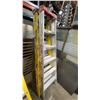 Image 2 : 2 FEATHERLITE 6' LADDERS- FIBERGLASS & 1 ALUMINUM