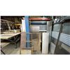 Image 5 : METAL WELDED TOGETHER SHELVING UNIT WITH ASSORTED SIZE CUTS OF SHEET METAL