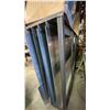 Image 2 : METAL WELDED TOGETHER SHEET METAL STORAGE RACK WITH APPROX 10 PCS OF 5' X 10' ASSORTED SHEET METAL