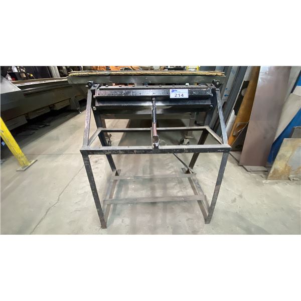 HEAVY DUTY SHEET METAL CLEAT BENDER