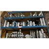 Image 3 : CONTENTS OF 3 PALLET RACKING SHELVES- ASSORTED SHEET METAL DUCT FITTINGS & COMPONENTS