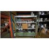 Image 2 : LARGE GROUP AND 2 MOBILE RACKS OF SHEET METAL DUCT FITTINGS & COMPONENTS