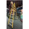 Image 1 : FEATHERLITE YELLOW 12' FIBERGLASS LADDER