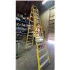 Image 2 : FEATHERLITE YELLOW 12' FIBERGLASS LADDER