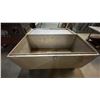 Image 2 : SMACNA LIGHT GREY MOBILE JOB BOX APPROX 48"L X 24"D X 27"H