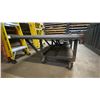 Image 3 : METAL LOW MOBILE SHOP TABLE APPROX 118"L X 40"D X 24"H
