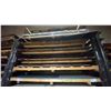 Image 1 : 8 LARGE SKIDS OF ASSORTED SIZED SHEET METAL & MESH/GRATE SHEETS- APPROX 50 SHEETS TOTAL