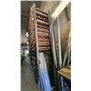 Image 4 : LARGE BLACK STEEL WELDED SHEET METAL RACKING UNIT *ONE ALL WELDED TOGETHER RACKING UNIT-
