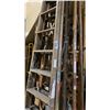 Image 2 : GROUP OF 3 WOODEN LADDERS - 14' X 10' & 10'
