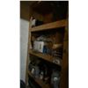 Image 4 : CONTENTS OF SHELVES UNDER STAIRS IN BAY- ASSORTED PARTS, HARDWARE, DUCTING COMPONENTS, LIFTING