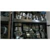 Image 5 : 4 STACKABLE STORAGE BINS WITH ASSORTED SHEET METAL DUCT FITTINGS & THERMAFLEX VENT HOSE