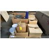 Image 1 : PALLET OF ASSORTED PARTS, HARDWARE, TOOLS & MISC SHOP ITEMS