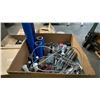 Image 2 : PALLET OF ASSORTED PARTS, HARDWARE, TOOLS & MISC SHOP ITEMS