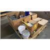 Image 3 : PALLET OF ASSORTED PARTS, HARDWARE, TOOLS & MISC SHOP ITEMS