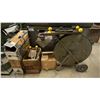Image 1 : METAL BANDING/STRAPPING CART WITH TOOLING & EXTRA ROLL OF PLASTIC BANDING
