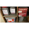 Image 7 : 2 WOODEN SHELVING UNITS WITH ASSORTED SCREWS, BOLTS & HARDWARE