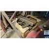 Image 6 : CONTENTS OF PALLET RACK- TOOLS, HEATERS, WORK LIGHTS, WELDING LINES, LIFTING STRAPS, EXTENSION