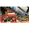 Image 8 : CONTENTS OF PALLET RACK- TOOLS, HEATERS, WORK LIGHTS, WELDING LINES, LIFTING STRAPS, EXTENSION