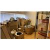 Image 1 : CONTENTS OF ROOM- SHEET METAL RACKING UNIT, LARGE ASSORTMENT OF VENTING/DUCT PARTS & COMPONENTS