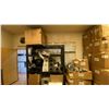 Image 3 : CONTENTS OF ENTIRE ROOM- LARGE GROUP OF OFFICE FURNITURE, WHALEN BLACK METAL STORAGE RACK &