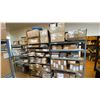 Image 1 : EZ-RECT SHELVING UNIT WITH ASSORTED HVAC COVERS, PANELS & PARTS