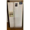 Image 5 : CONTENTS OF UPSTAIRS KITCHEN- FRIDGE, STOVE, MICROWAVE, TOASTER OVEN, KETTLE, DISHES, COFFEE MAKER