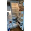 Image 6 : CONTENTS OF UPSTAIRS KITCHEN- FRIDGE, STOVE, MICROWAVE, TOASTER OVEN, KETTLE, DISHES, COFFEE MAKER