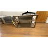 Image 3 : SMALL METAL TABLE, COAT RACK & GORILLA LADDERS SLIM FOLD WORK PLATFORM