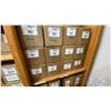 Image 6 : 4 BOOKSHELVES OF ASSORTED HVAC OUTLETS, CLAMPS, TAKE OFFS & MORE