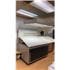 Image 1 : MEGA STAHL BLUEPRINT/DRAFTING TABLE WITH CABINET AND OVERHEAD LIGHT
