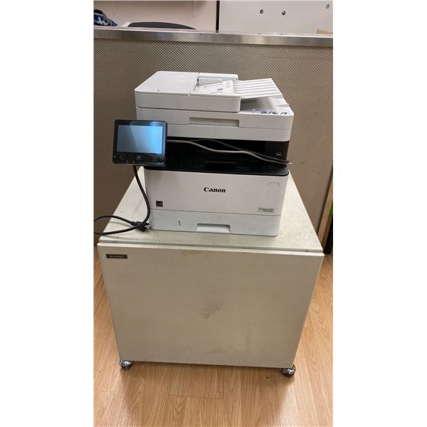 CANON MF451DW IMAGE CLASS HIGH SPEED MONOCHROME LASER ALL-IN-ONE PRINTER ON MOBILE CABINET