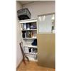 Image 5 : CONTENTS OF ENTIRE OFFICE- DESK, 4 DRAWER FILING CABINET, 2 DRAWER SMALL FILING CABINET, FLOOR FAN,