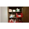 Image 15 : CONTENTS OF ENTIRE LUNCH ROOM- LARGE WOOD BOARDROOM TABLE, 6 MOBILE OFFICE CHAIRS, MINI FRIDGE,