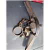 Image 3 : VINTAGE  BEAR TRAP marked "NORTHWESTERN TRAP CO. ONEIDA N.Y. NO. 6", and the smaller one is stamped 