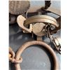Image 7 : VINTAGE  BEAR TRAP marked "NORTHWESTERN TRAP CO. ONEIDA N.Y. NO. 6", and the smaller one is stamped 
