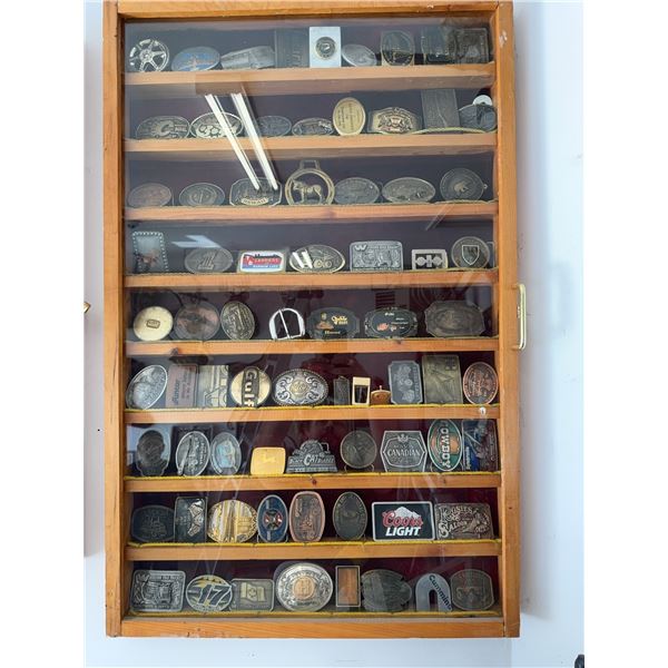 Belt Buckles in Case