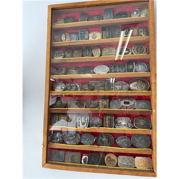 Belt Buckles in Case