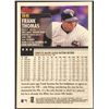 Image 2 : 2000 TOPPS MLB FRANK THOMAS (HOF)