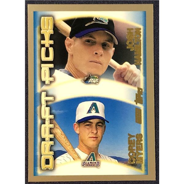 2001 TOPPS JOSH HAMILTON ROOKIE CARD