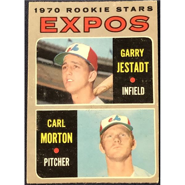 1970 O-PEE-CHEE CARL MORTON ROOKIE CARD